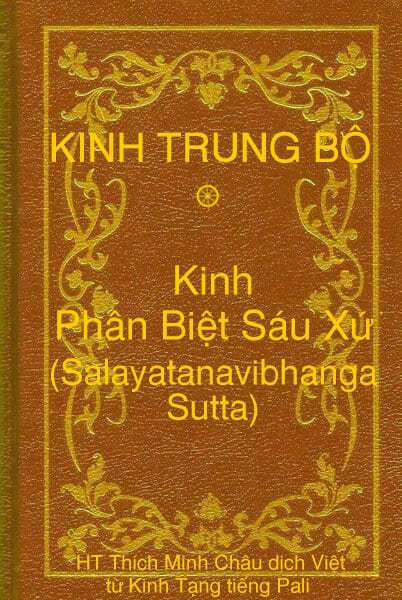 Kinh Phân Biệt Sáu Xứ (Salayatanavibhanga Sutta)