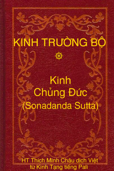 Kinh Chủng Ðức (Sonadanda Sutta)
