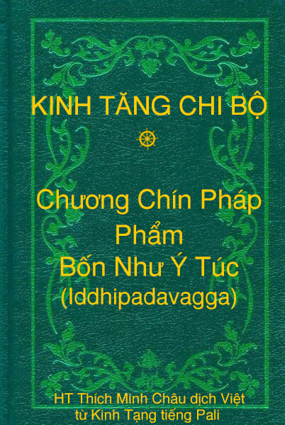 Phẩm Bốn Như Ý Túc (Iddhipadavagga) - Chương Chín Pháp thuộc Kinh Tăng Chi Bộ