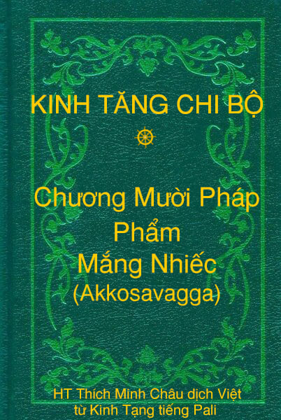 Phẩm Mắng Nhiếc (Akkosavagga) - Chương Mười Pháp thuộc Kinh Tăng Chi Bộ