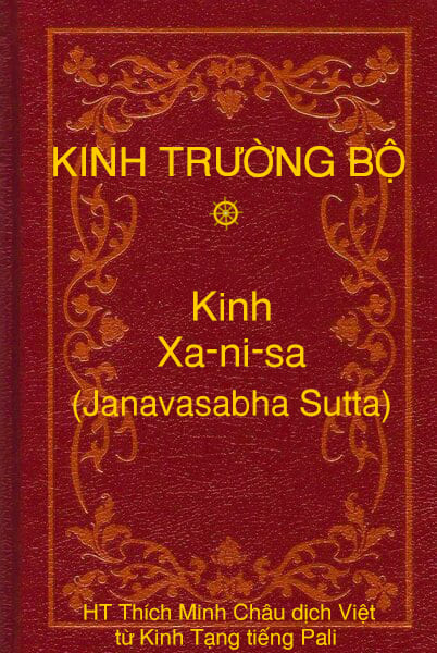 Kinh Xa-ni-sa (Janavasabha Sutta)
