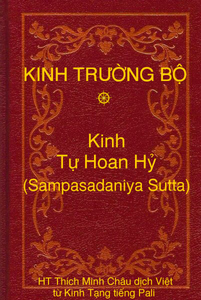 Kinh Tự Hoan Hỷ (Sampasadaniya Sutta)