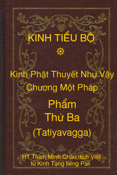 Kinh Tiểu Bộ – Kinh Phật Thuyết Như Vậy – Chương Một Pháp – Phẩm Thứ Ba (Tatiyavagga)