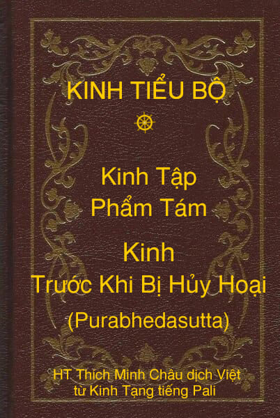 Kinh Tiểu Bộ – Kinh Tập – Chương IV – Phẩm Tám – Kinh Trước Khi Bị Hủy Hoại (Purabhedasutta)