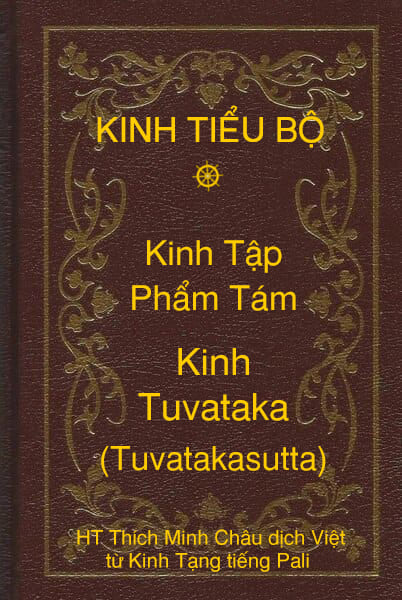Kinh Tiểu Bộ – Kinh Tập – Chương IV – Phẩm Tám – Kinh Tuvataka (Con đường mau chóng, Tuvatakasutta)