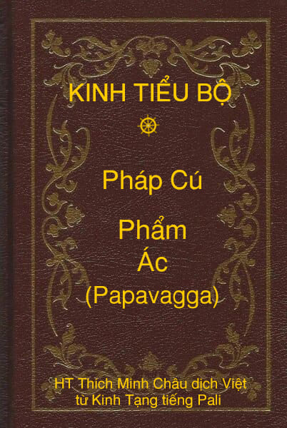 Kinh Tiểu Bộ – Pháp Cú – Phẩm Ác (Papavagga)
