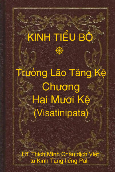 Kinh Tiểu Bộ – Trưởng Lão Tăng Kệ – Chương 16 – Hai Mươi Kệ (Visatinipata)