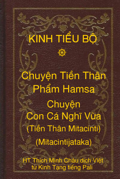 Kinh Tiểu Bộ – Chuyện Tiền Thân – Chương 1 – Phẩm Hamsa – Chuyện Con Cá Nghĩ Vừa (Tiền Thân Mitacinti, Mitacintijataka)
