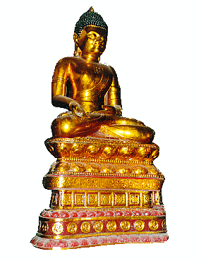 Tượng Phật Thích Ca Mâu Ni đang toạ thiền